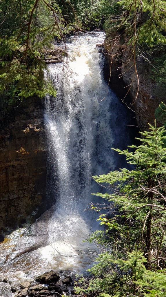 Minors Falls Pictured Rocks National Lakeshore