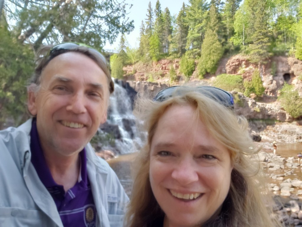 Gooseberry Falls selfie