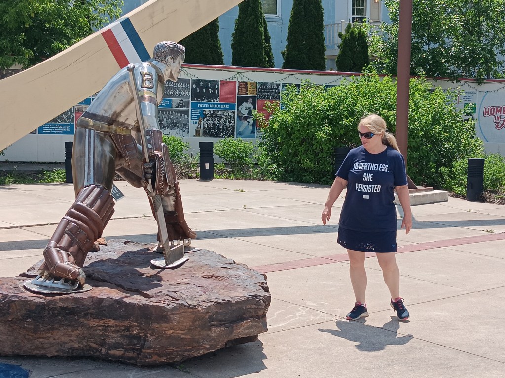 Eveleth Minnesota Susan at Big Stick