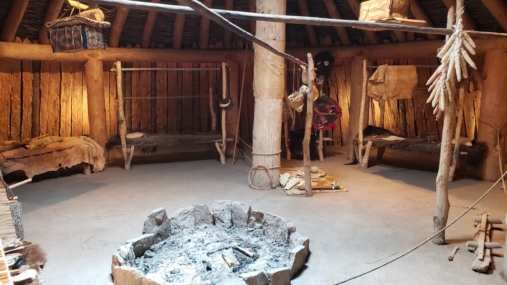 earthlodge interior
