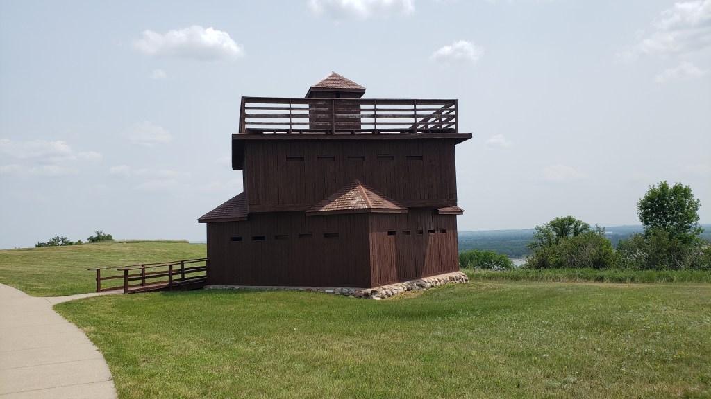 Fort Abraham Lincoln blockhouse