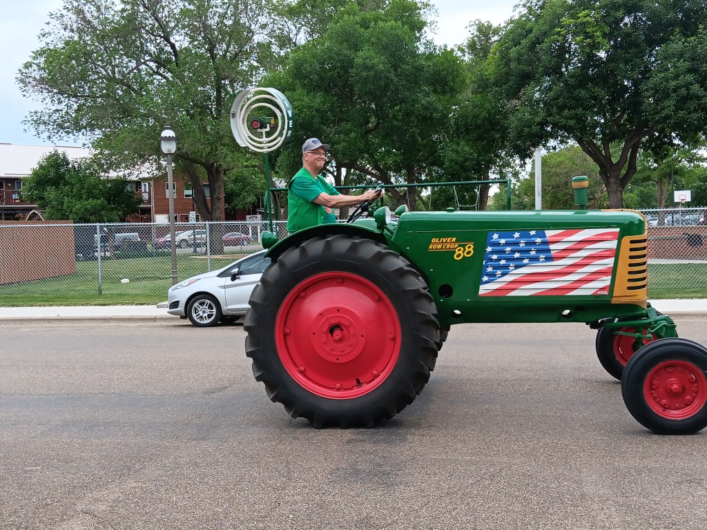 Medora SD tractor parade tractor
