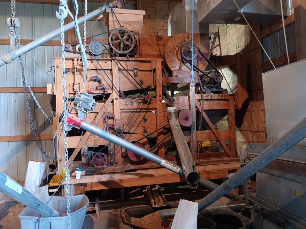 Belle Valley Ancient Grains grain machine