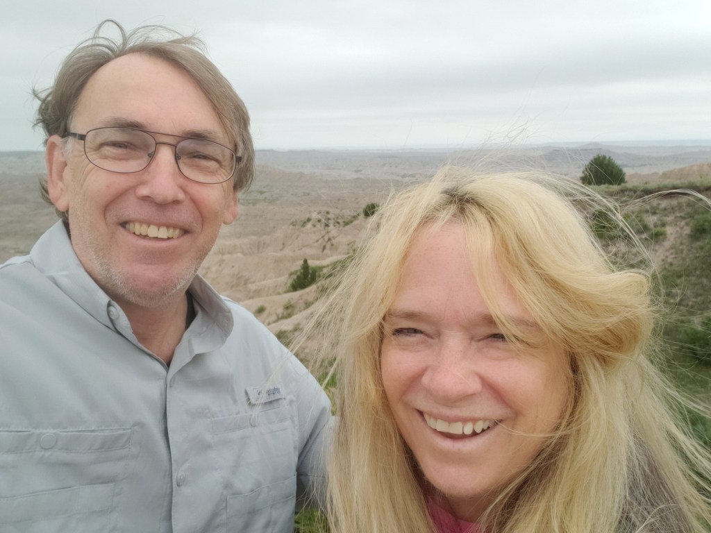 Badlands National Park selfie