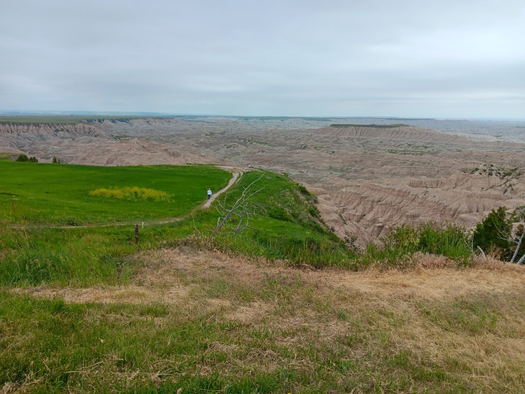 Badlands National Park valley