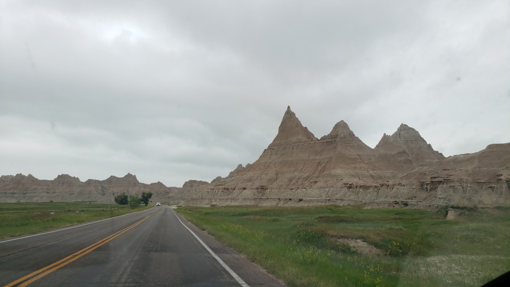 Badlands National Park peaks