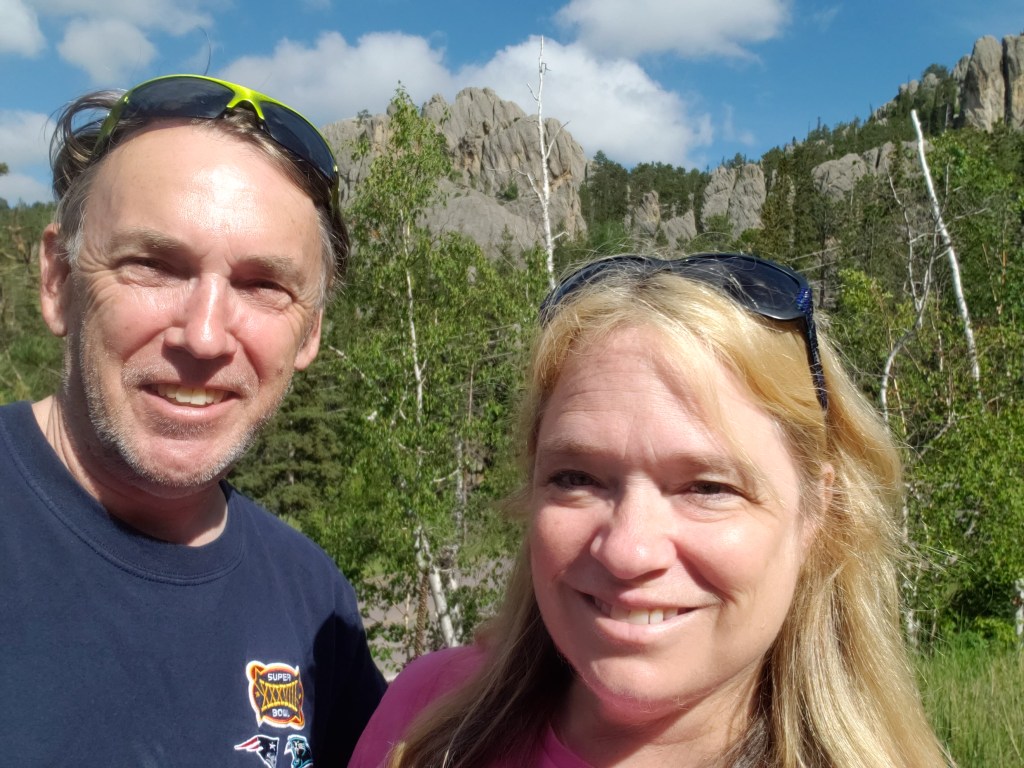 needles highway selfie