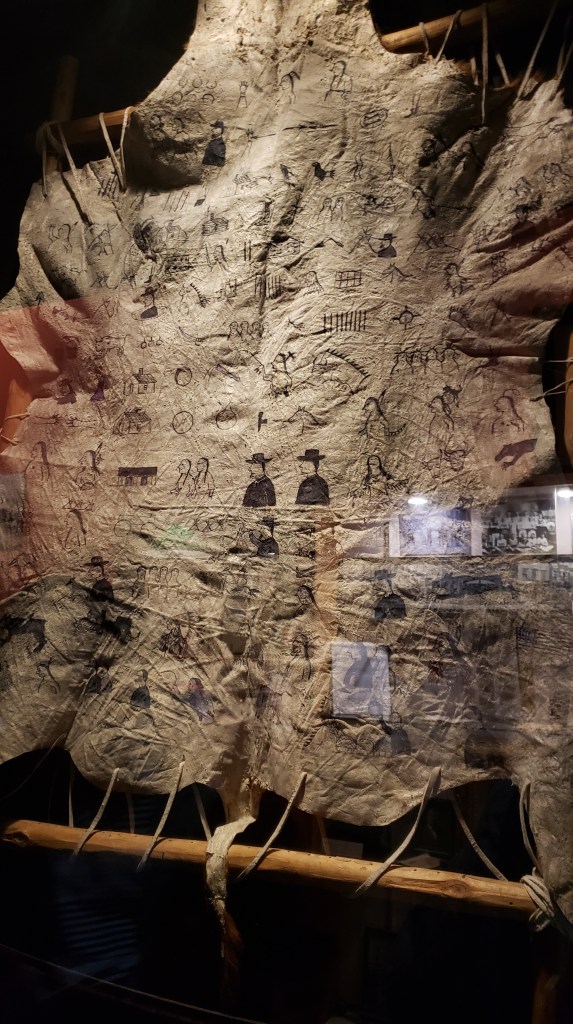 winter count buffalo hide journey museum